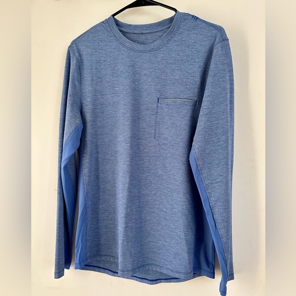 Lululemon Men’s Long Sleeve Size Small Blue - Picture 1 of 4